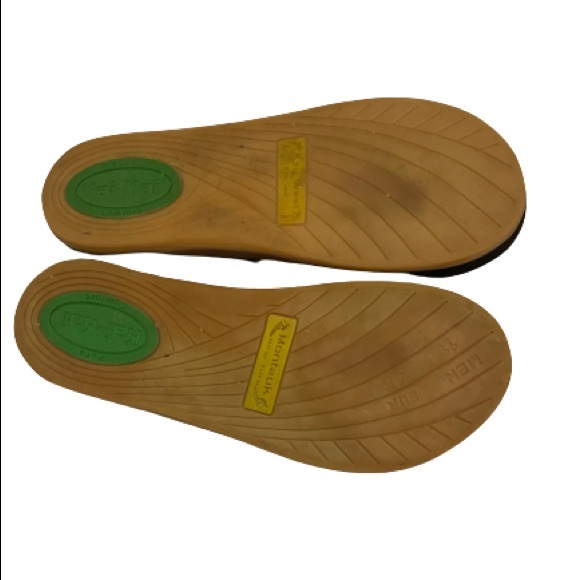 THE KAI-KAI Leather Flip Flops Men’s size 11 - Picture 3 of 6